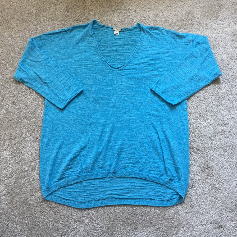 J Crew Airspun Sweater